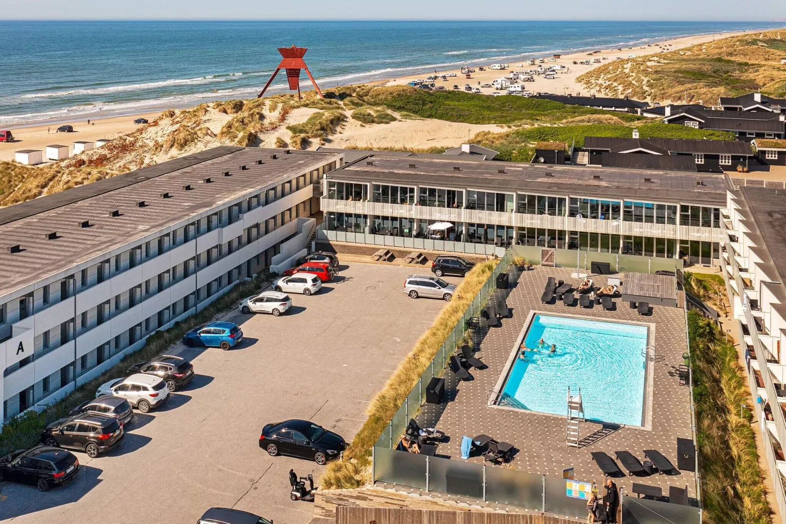2½ room renovated,partially seaview-Buitenlucht