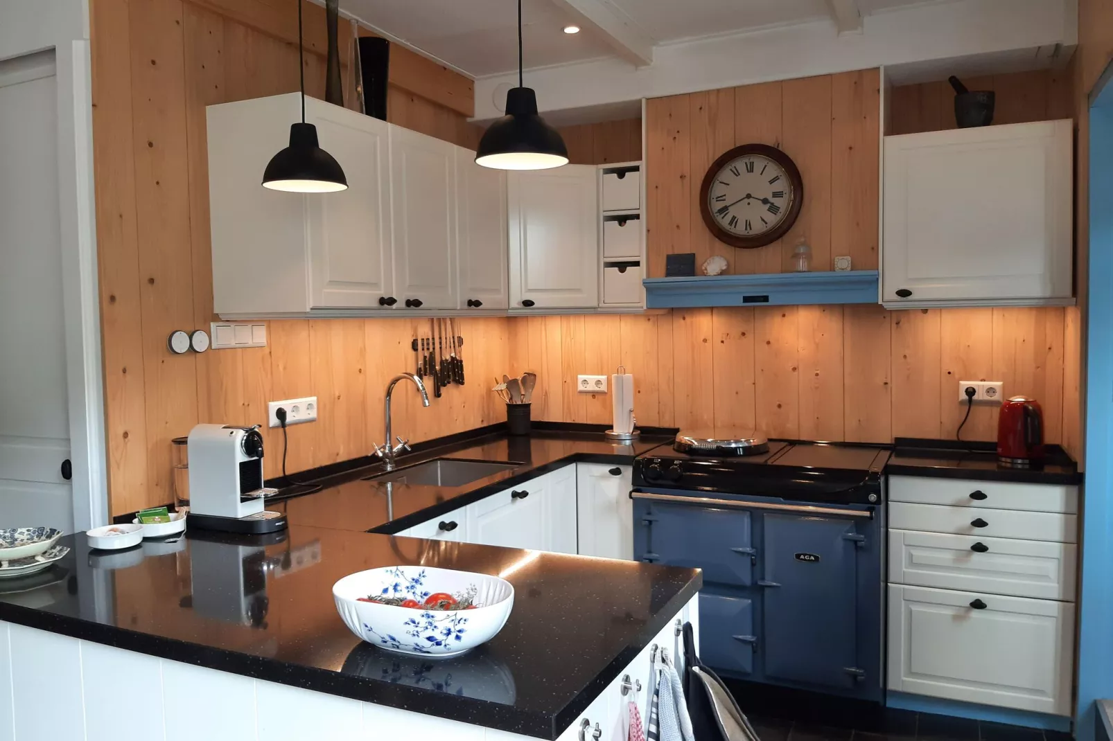 Sfeervol vakantiehuis in Edam met tuin-Keuken