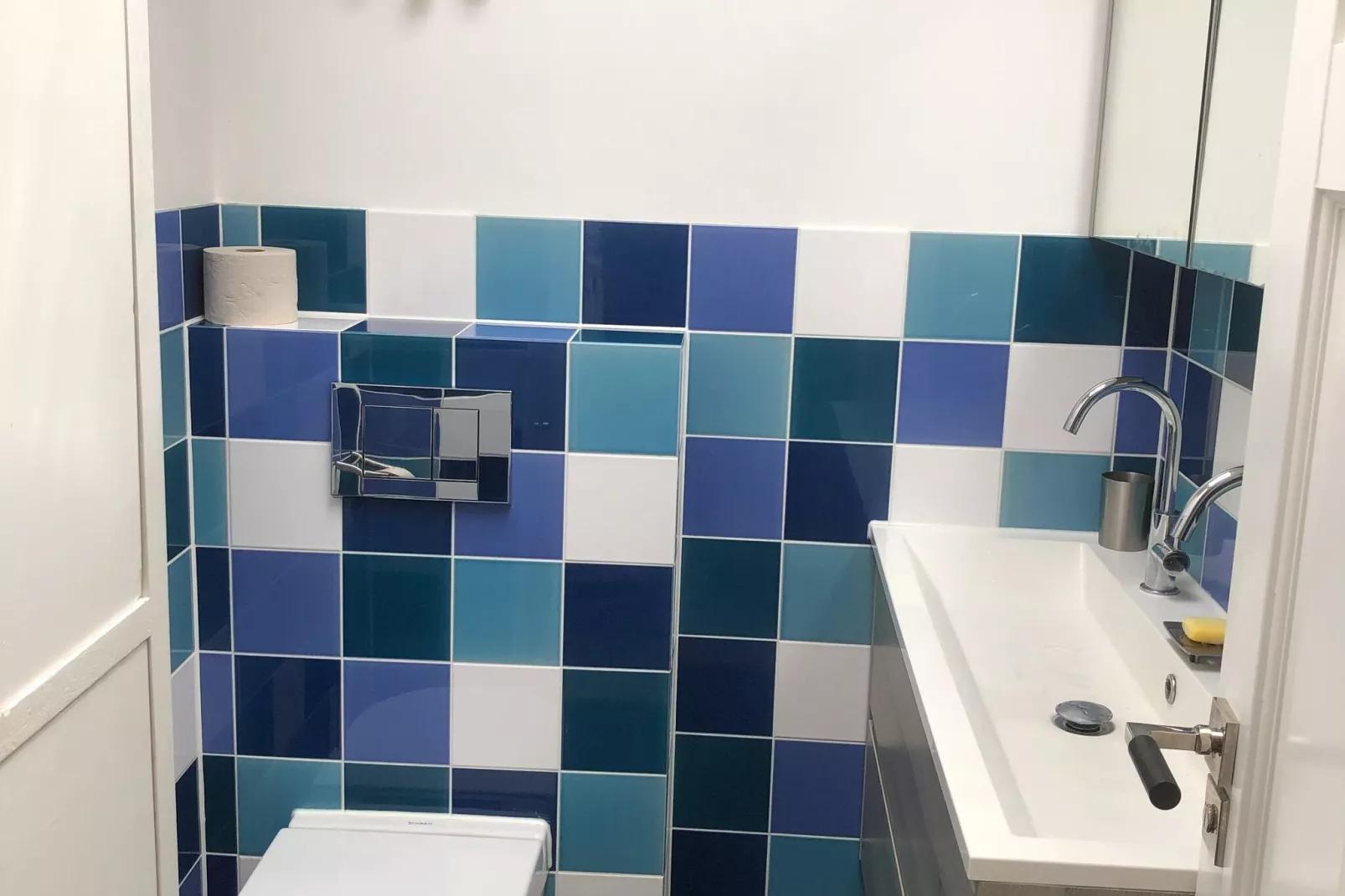 Sfeervol vakantiehuis in Edam met tuin-Badkamer