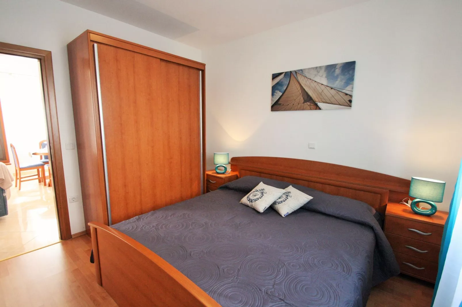 Two-Bedroom Apartment Bilic with Balcony in Porec Area-Slaapkamer