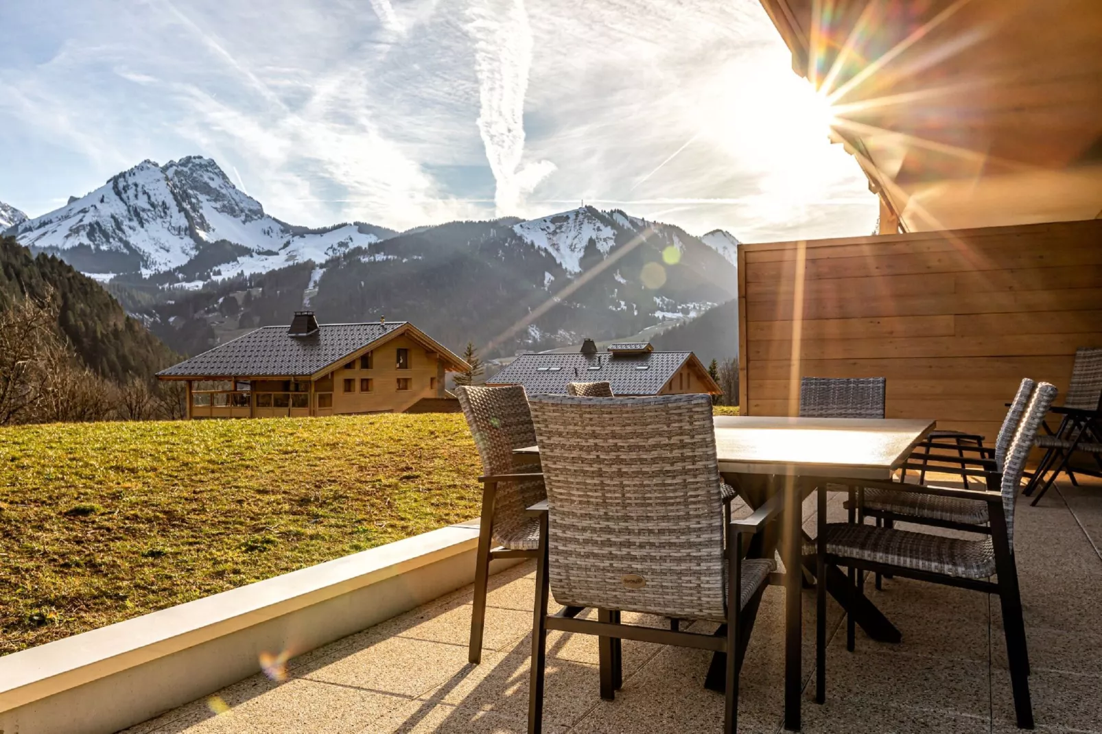 AlpChalets Portes du Soleil 7-Terrasbalkon