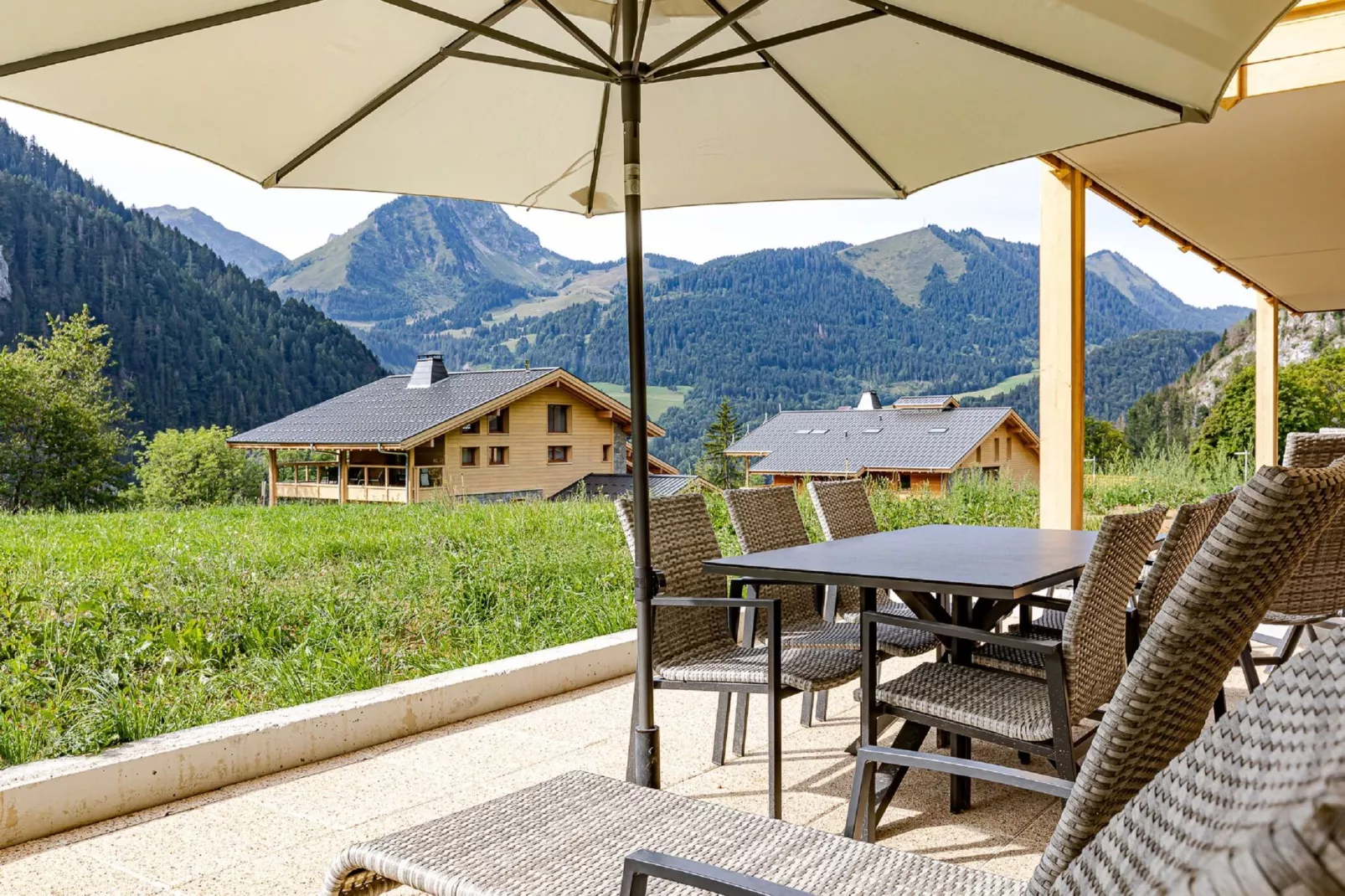 AlpChalets Portes du Soleil 7-Terrasbalkon