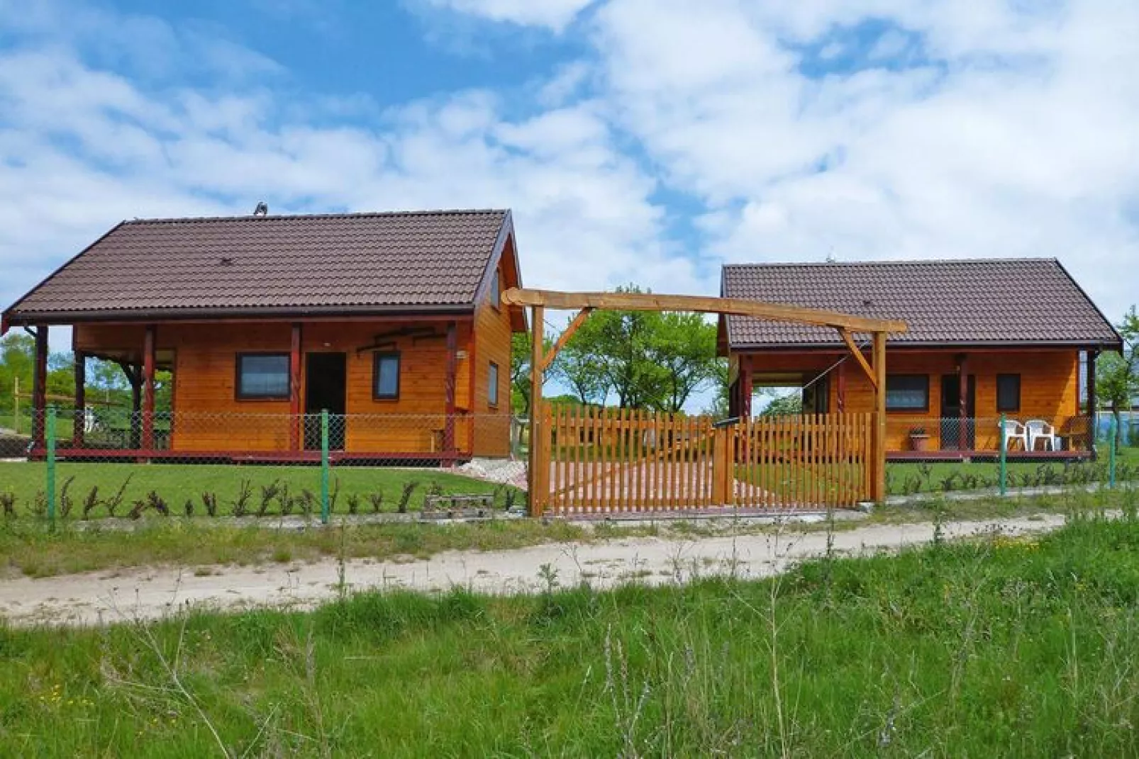 Holiday homes, Lubin-50 qm Typ A Ferienhaus-Buitenkant zomer