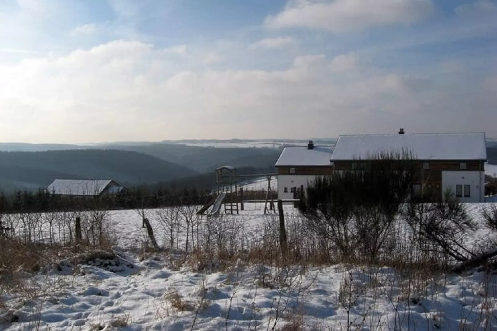 Le sommet de Mont-Exterieur winter