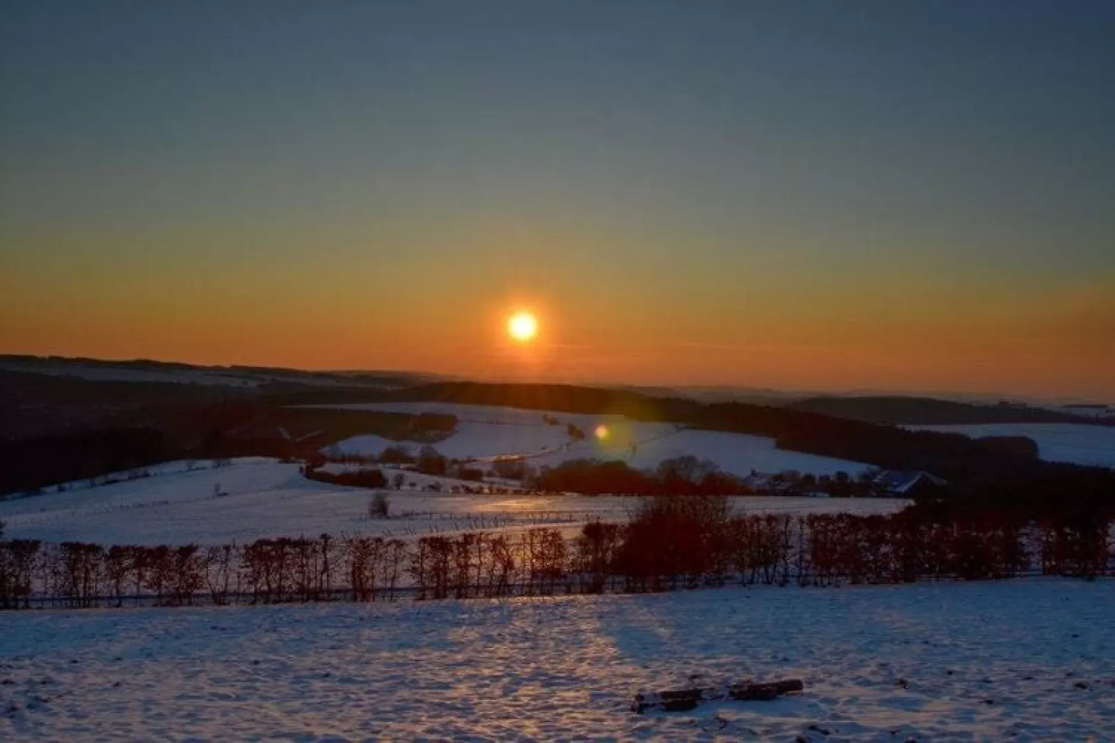 Le sommet de Mont-Exterieur winter