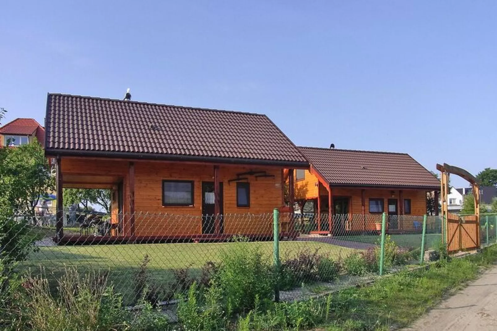 Holiday homes, Lubin-50 qm Typ A Ferienhaus-Buitenkant zomer