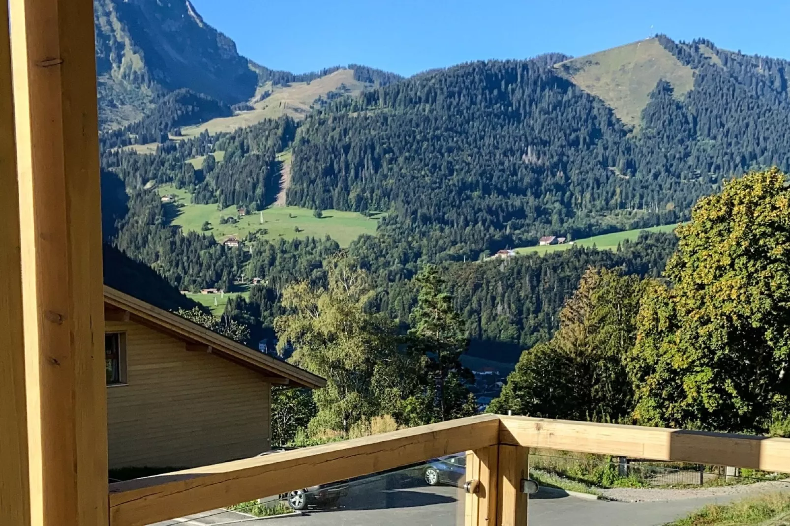 AlpChalets Portes du Soleil 4-Uitzicht zomer