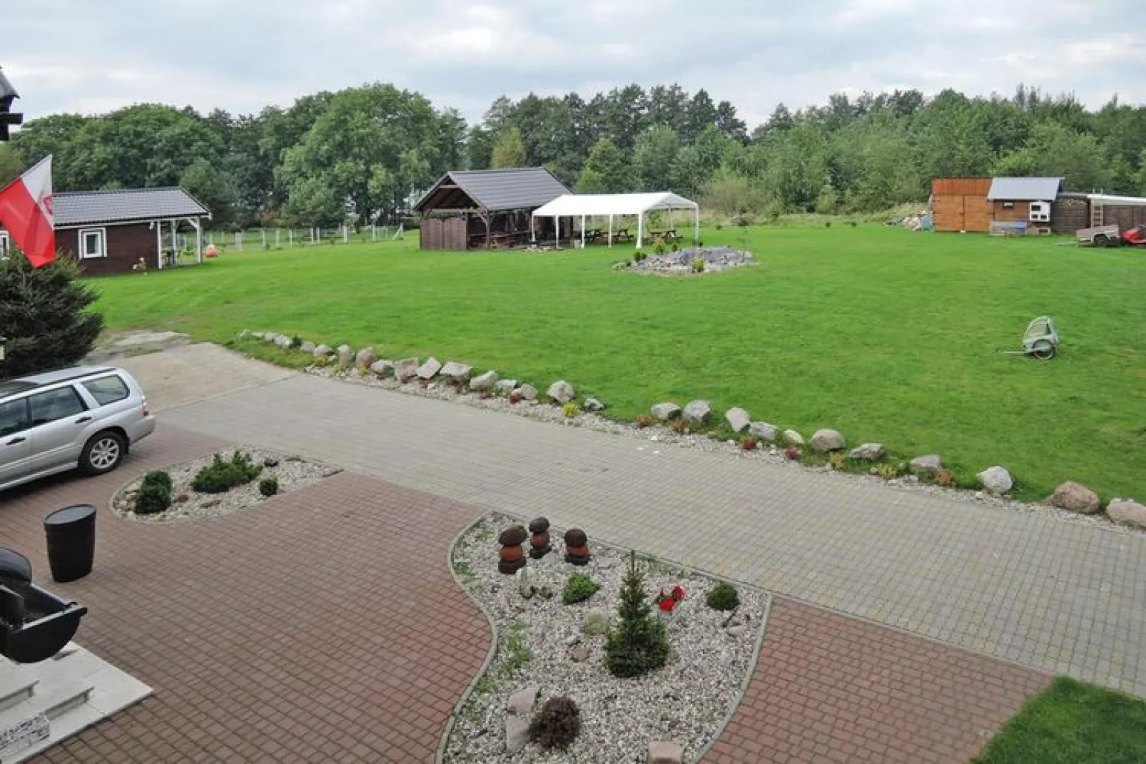 Semi-detached house, Troszyn-200 qm, Penderoza-Uitzicht zomer