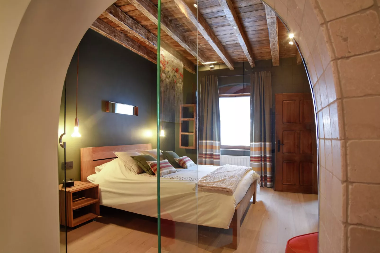 Le Gîte du Chien Vert-Slaapkamer