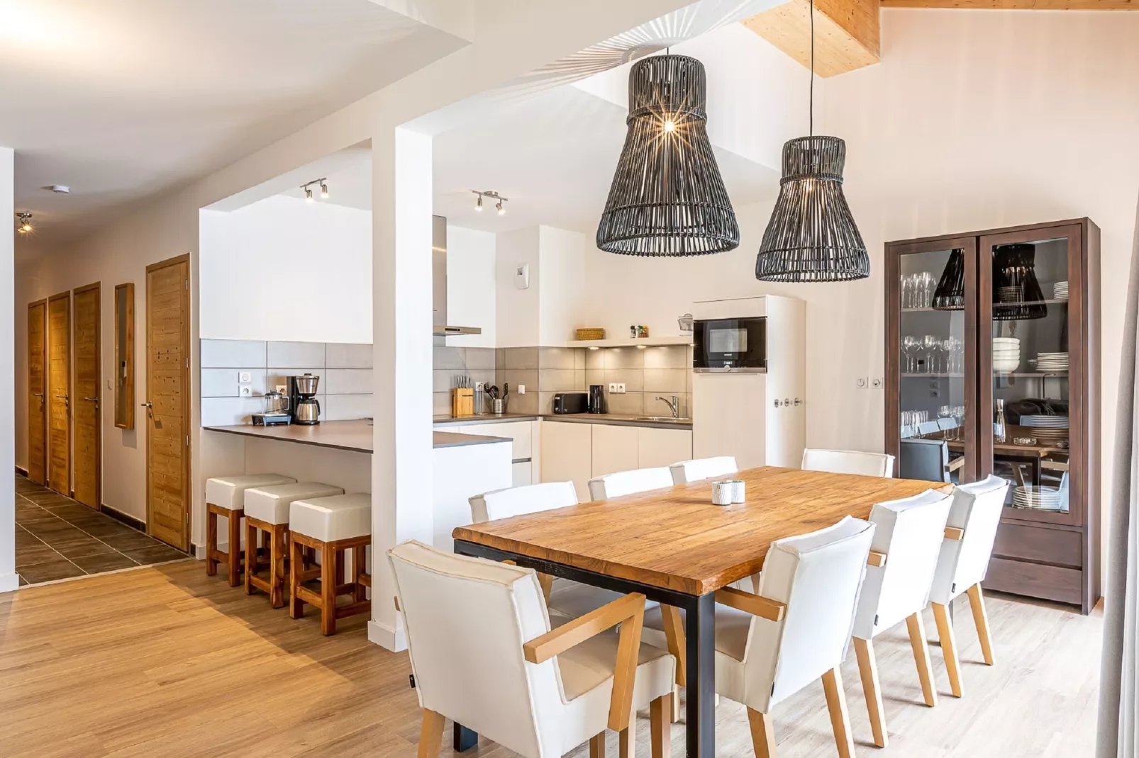 App. 7p. sauna-Keuken