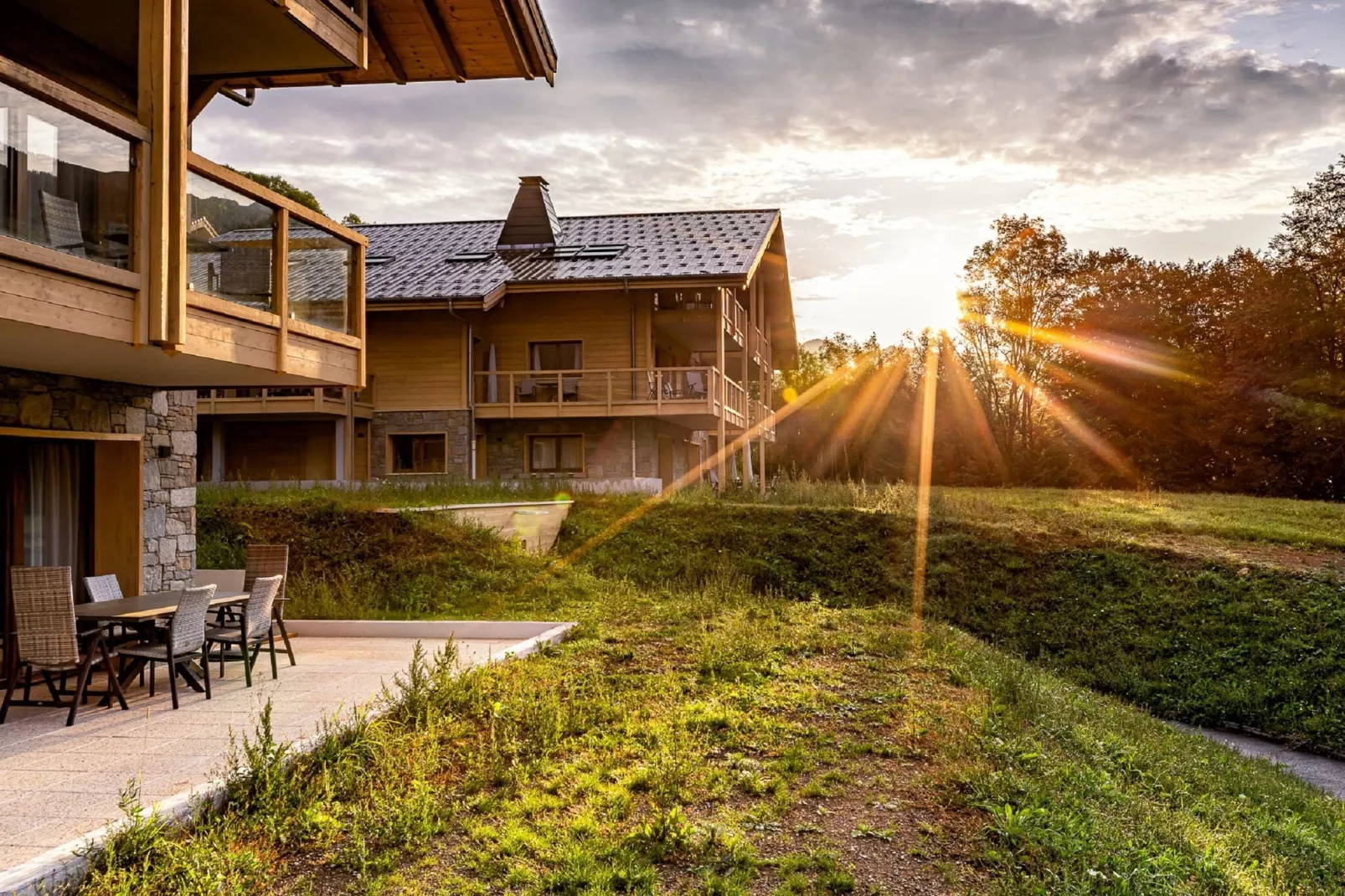 App. 7p. sauna-Buitenkant zomer