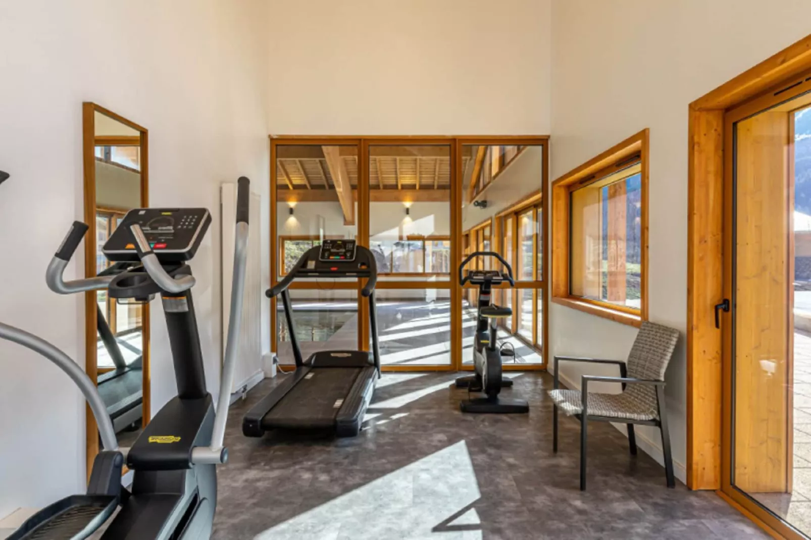 App. 7p. sauna-Parkfaciliteiten