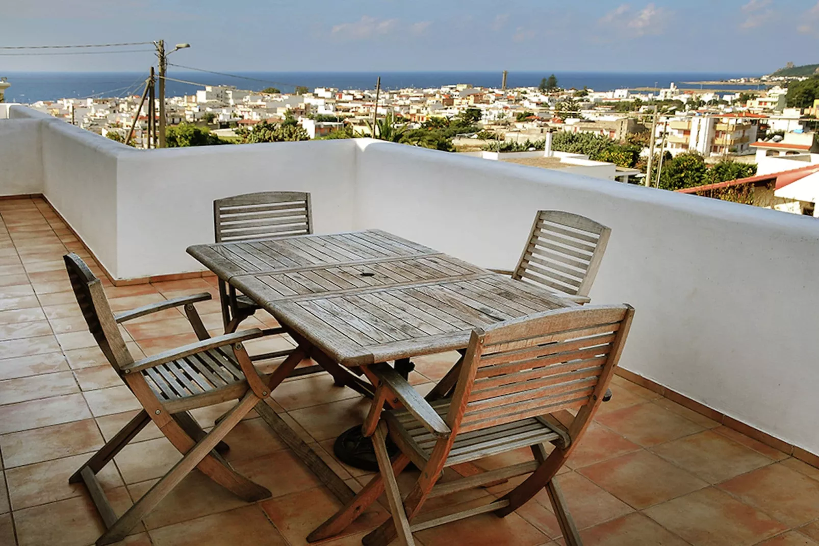 Quattro Colonne Uno con Piscina-Terrasbalkon