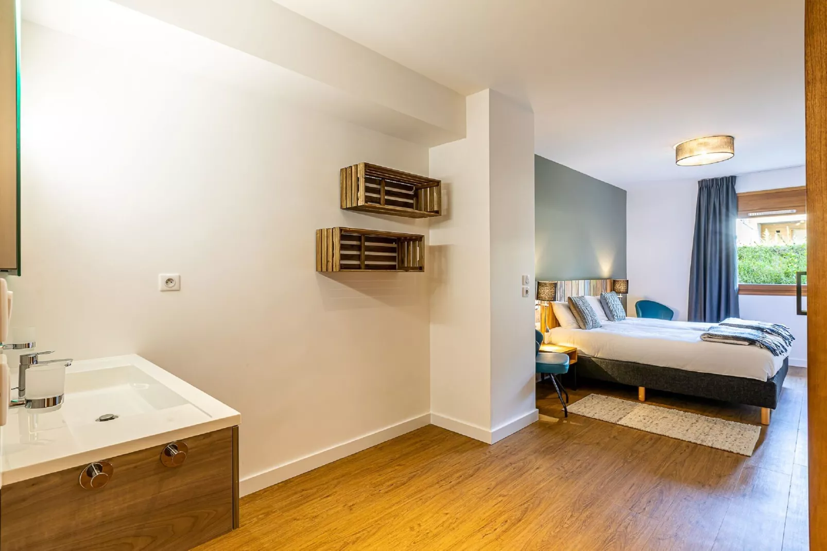 App. 8p. sauna-Slaapkamer