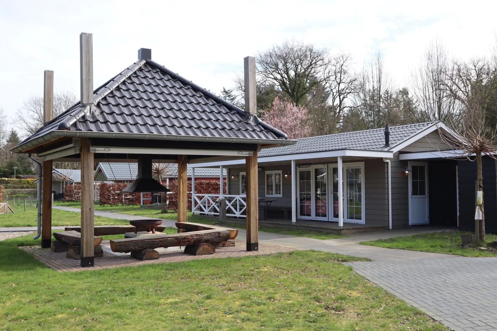 Lodgepark 't Vechtdal-Buitenkant zomer