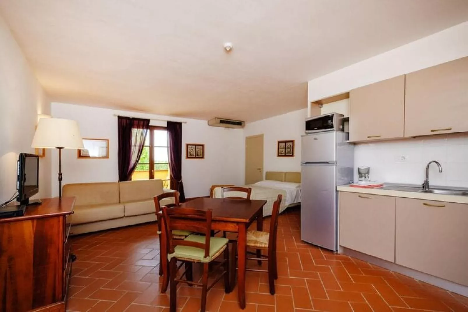 Ferienanlage Poggio all' Agnello Piombino Type Mono  Loft-Keuken