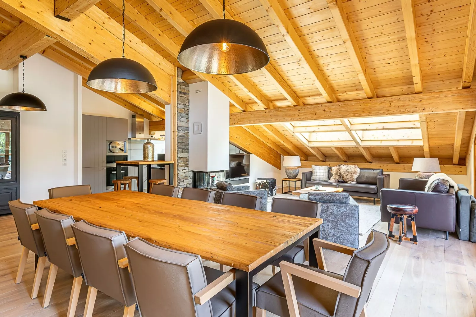 Penthouse 8p. sauna-Eetkamer