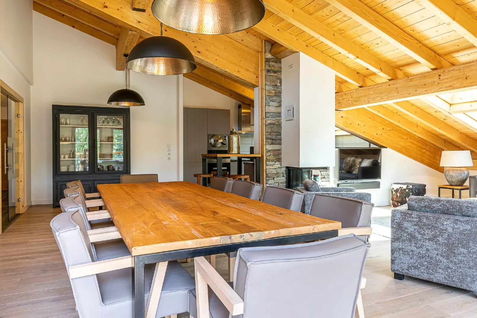 Penthouse 8p. sauna-Eetkamer