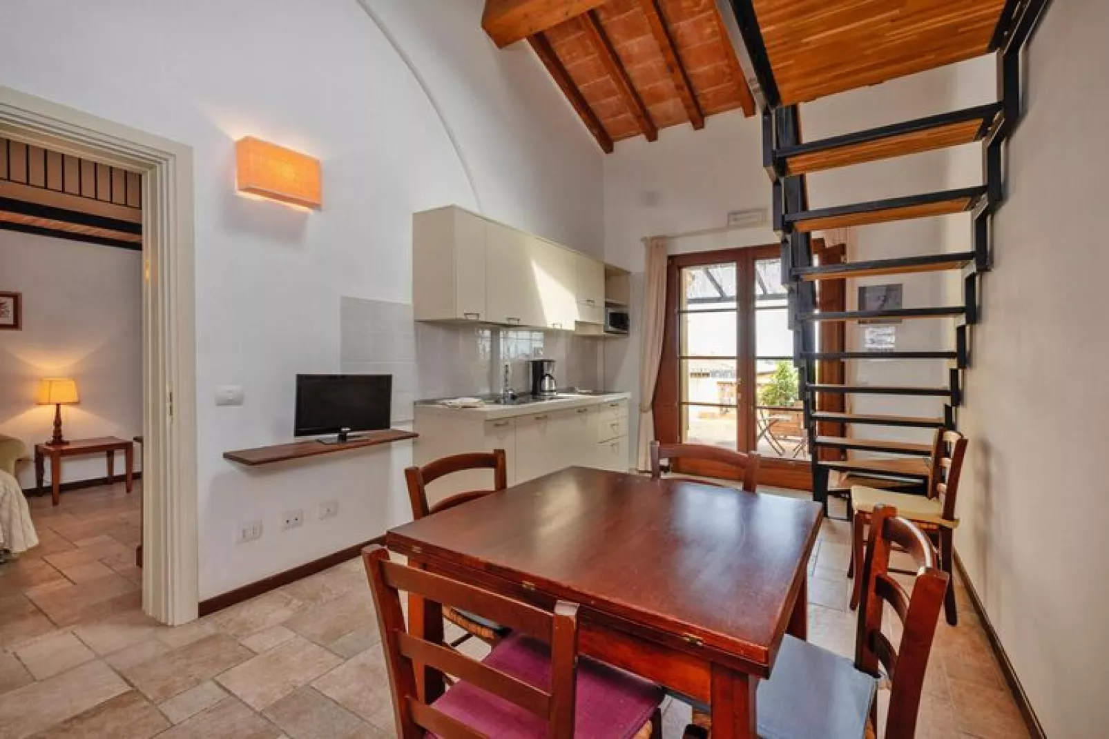 Ferienanlage Poggio all' Agnello Piombino Type Mono  Loft-Woonkamer