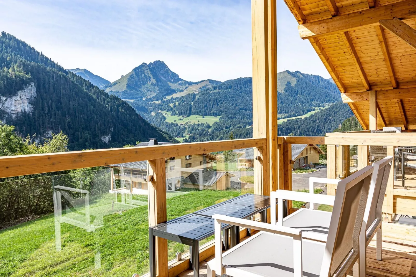 Penthouse 8p. sauna-Uitzicht zomer