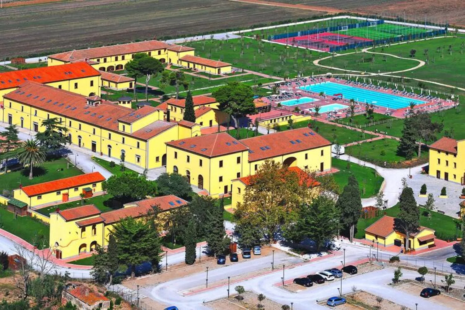 Ferienanlage Poggio all' Agnello Piombino Type Mono 2 con terrazza o balcone-Tuinen zomer