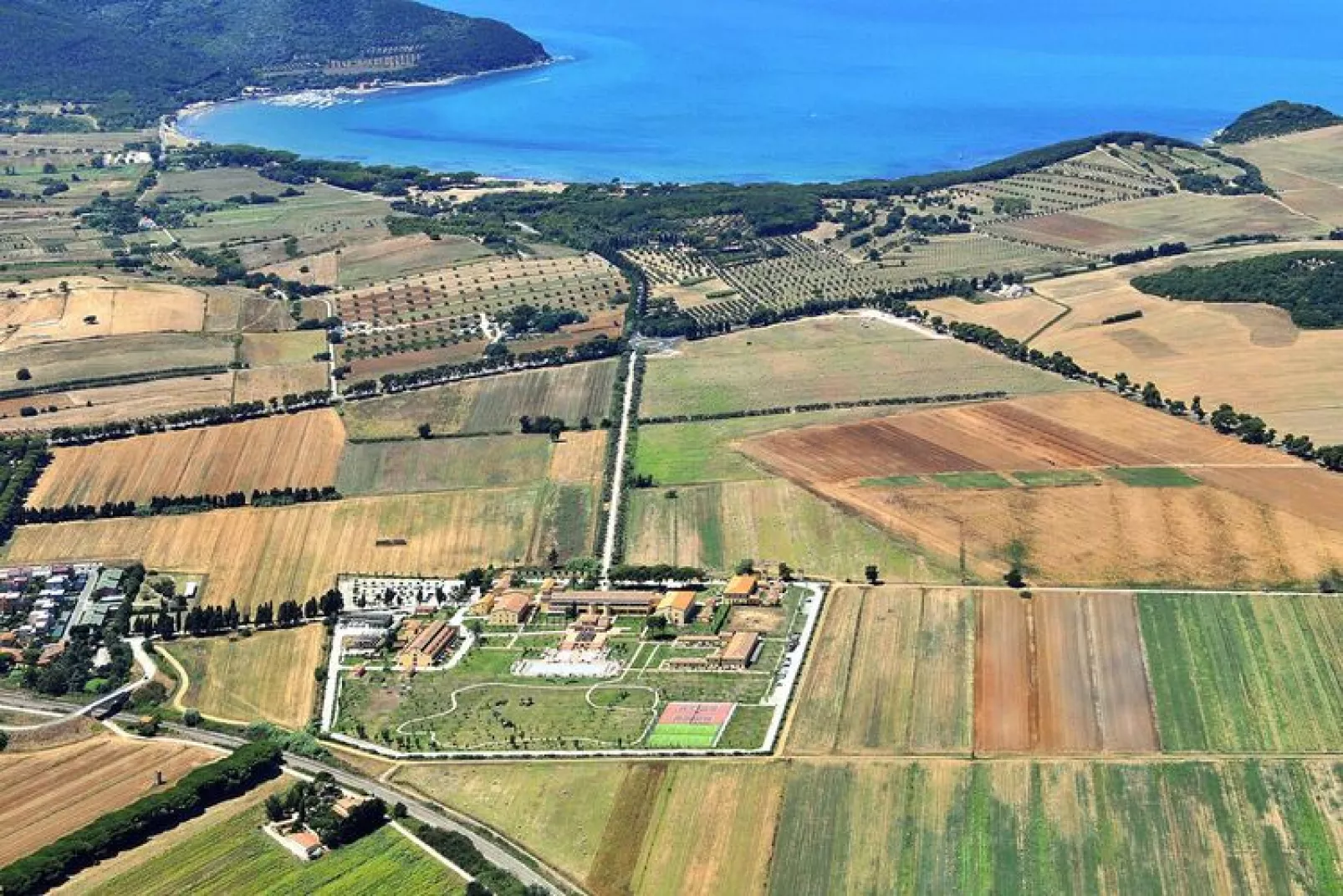 Ferienanlage Poggio all' Agnello Piombino Type Mono 2 con terrazza o balcone-Uitzicht zomer