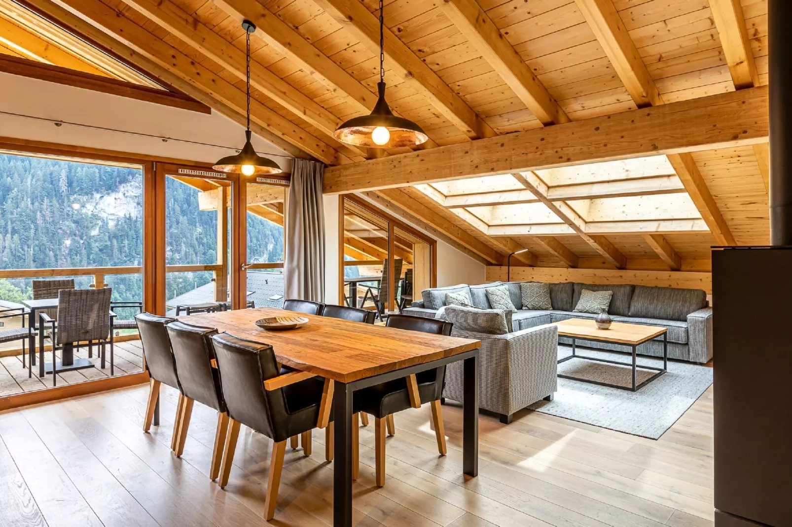 Penthouse 6p.-Woonkamer