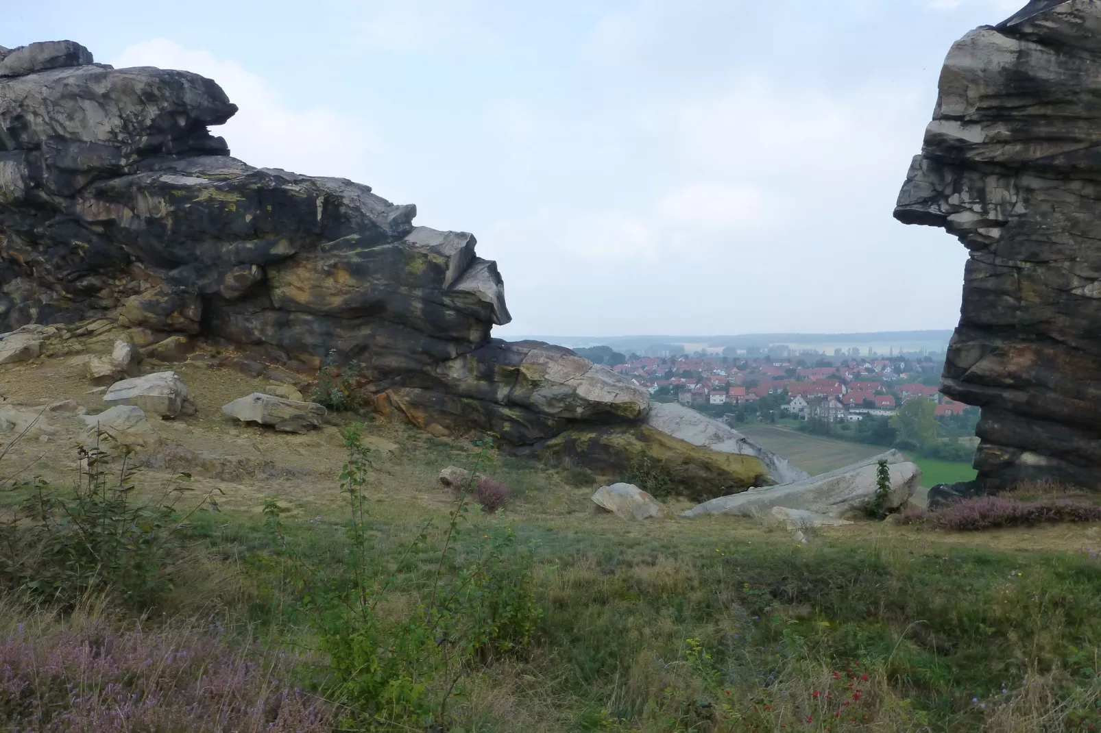 Im Harz-Gebieden zomer 5km