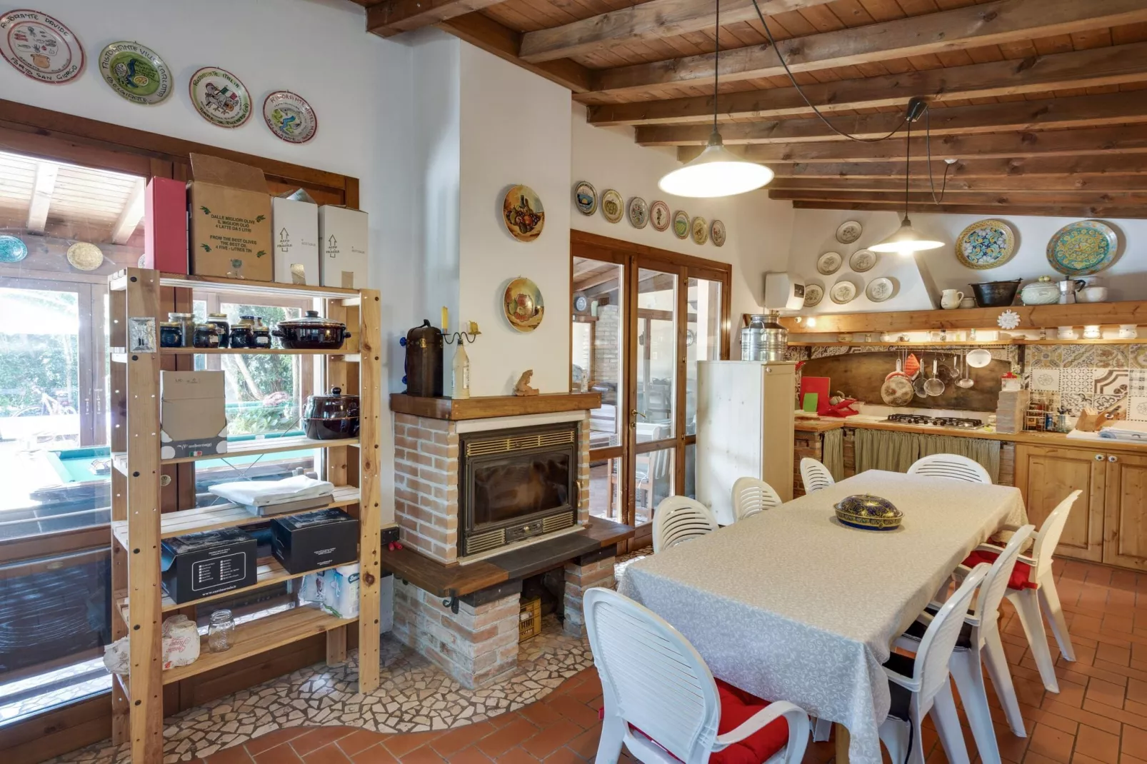Casa Vacanze situata tra Mantova Verona e il Lago di Garda - Il Trigolo-Keuken