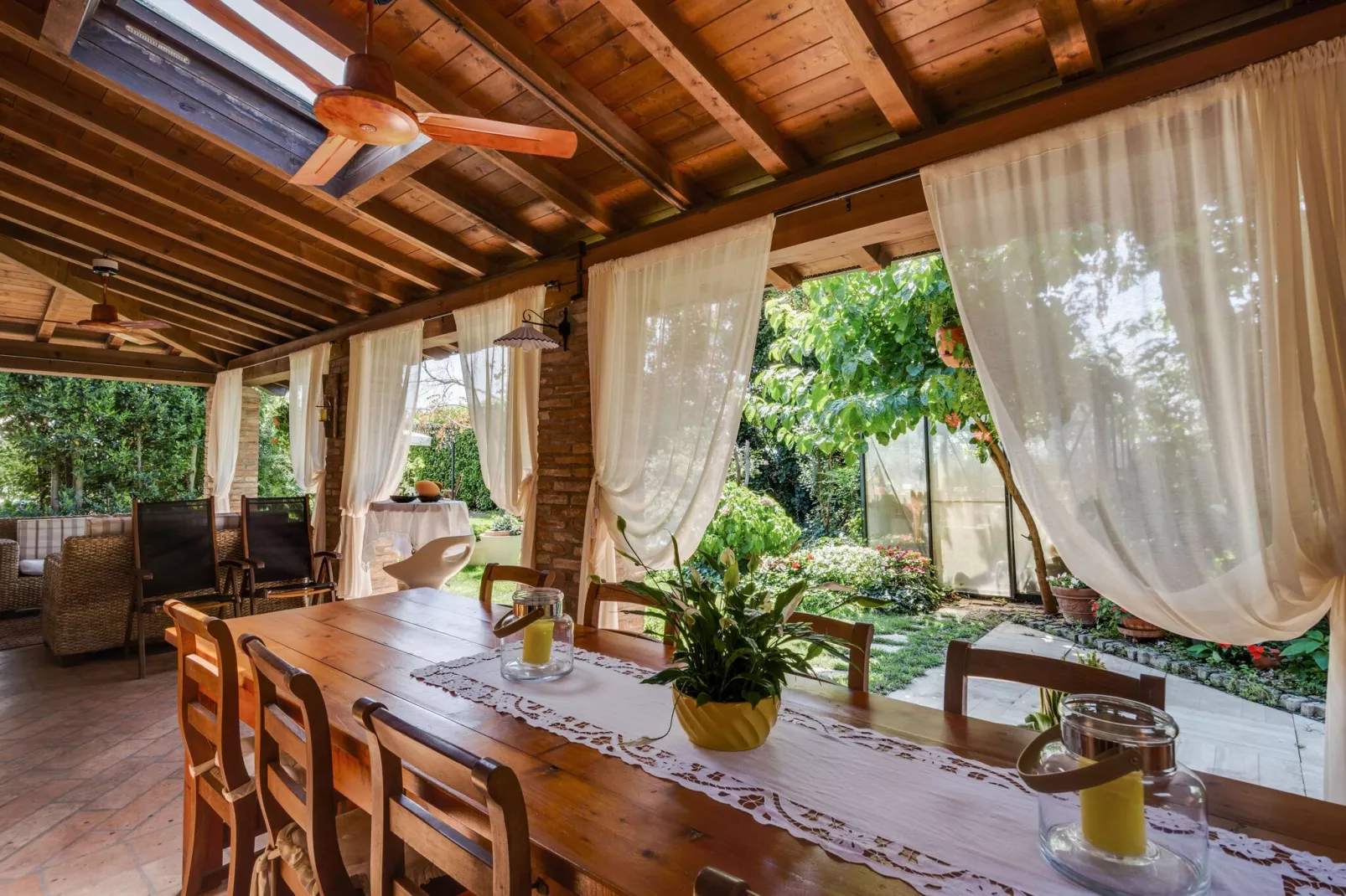 Casa Vacanze situata tra Mantova Verona e il Lago di Garda - Il Trigolo-Eetkamer