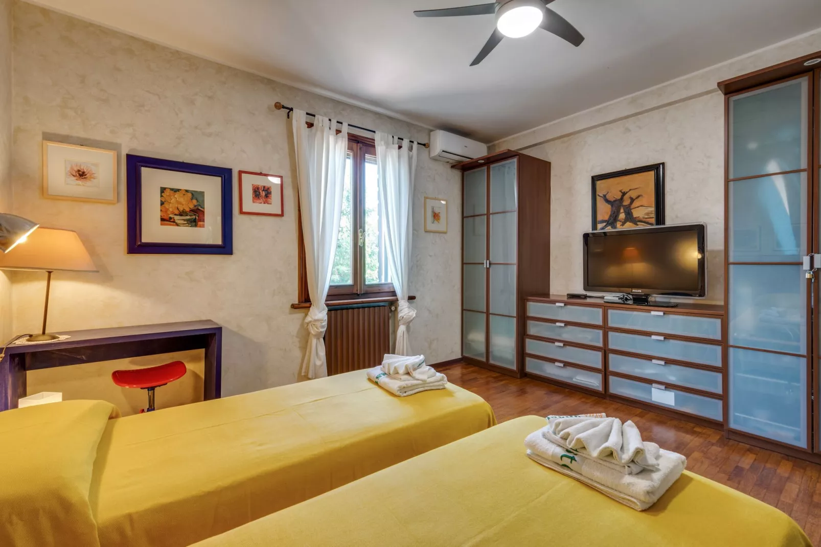 Casa Vacanze situata tra Mantova Verona e il Lago di Garda - Il Trigolo-Slaapkamer
