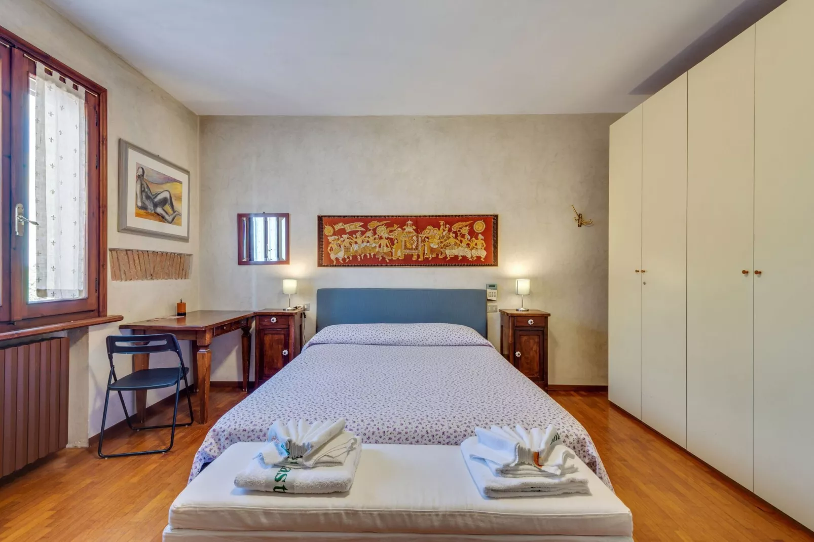 Casa Vacanze situata tra Mantova Verona e il Lago di Garda - Il Trigolo-Slaapkamer