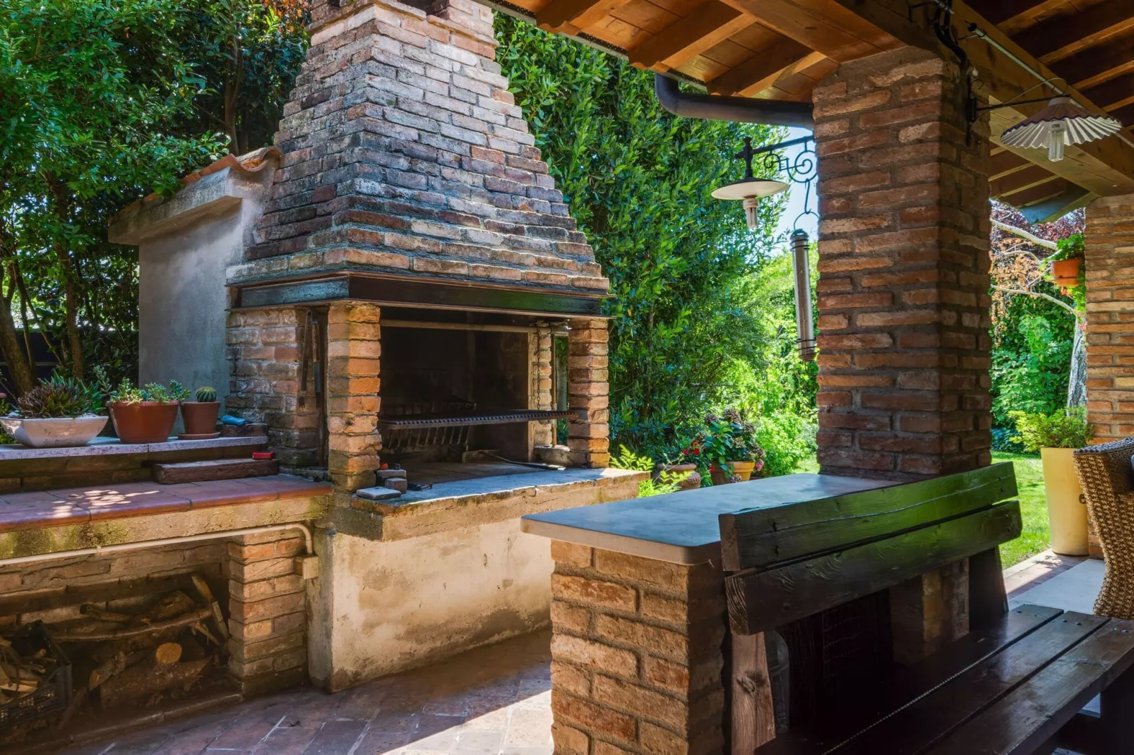 Casa Vacanze situata tra Mantova Verona e il Lago di Garda - Il Trigolo-Terrasbalkon