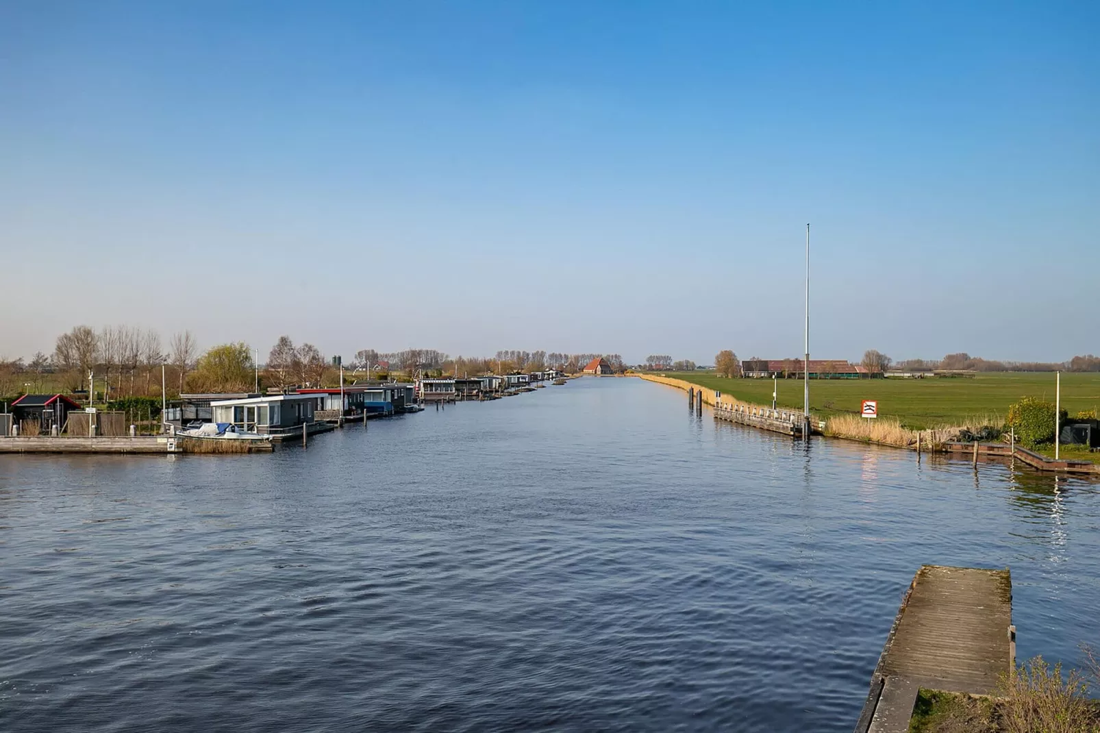 Vakantiehuis aan het water-Gebieden zomer 1km