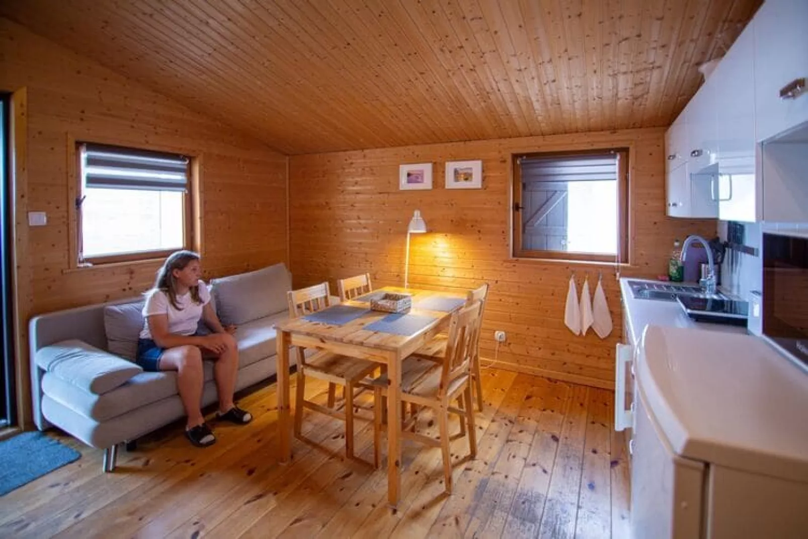 Holiday homes for 4 persons Miedzyzdroje-30 qm  Typ B-Woonkamer
