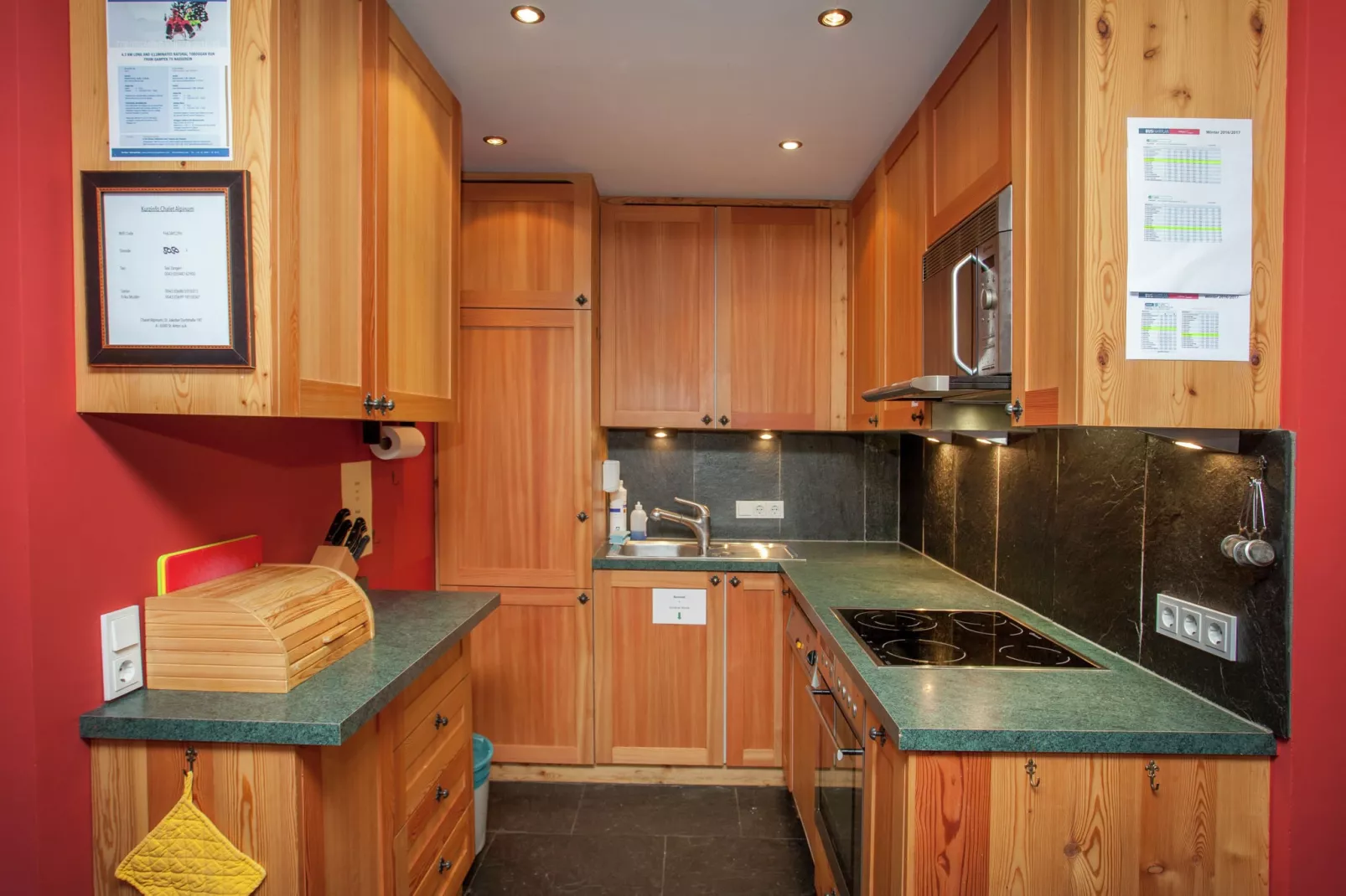 Luxus-Chalet Alpinum-Keuken