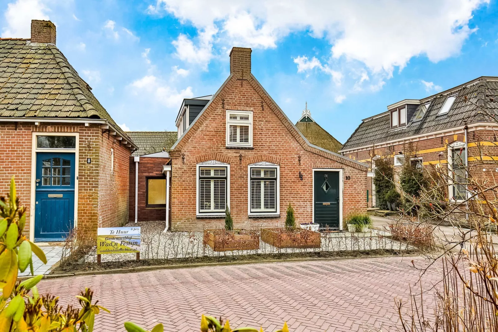 Waddenhuisjes Paesens-Buitenkant zomer