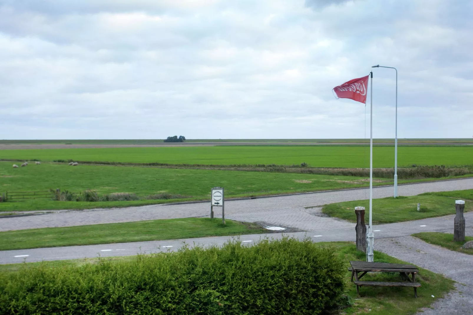 De Vakantie boerderij-Uitzicht zomer