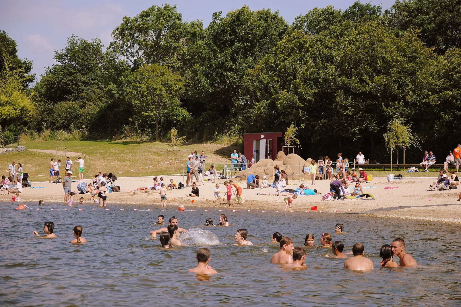 Bourg Est 1-Gebieden zomer 20km