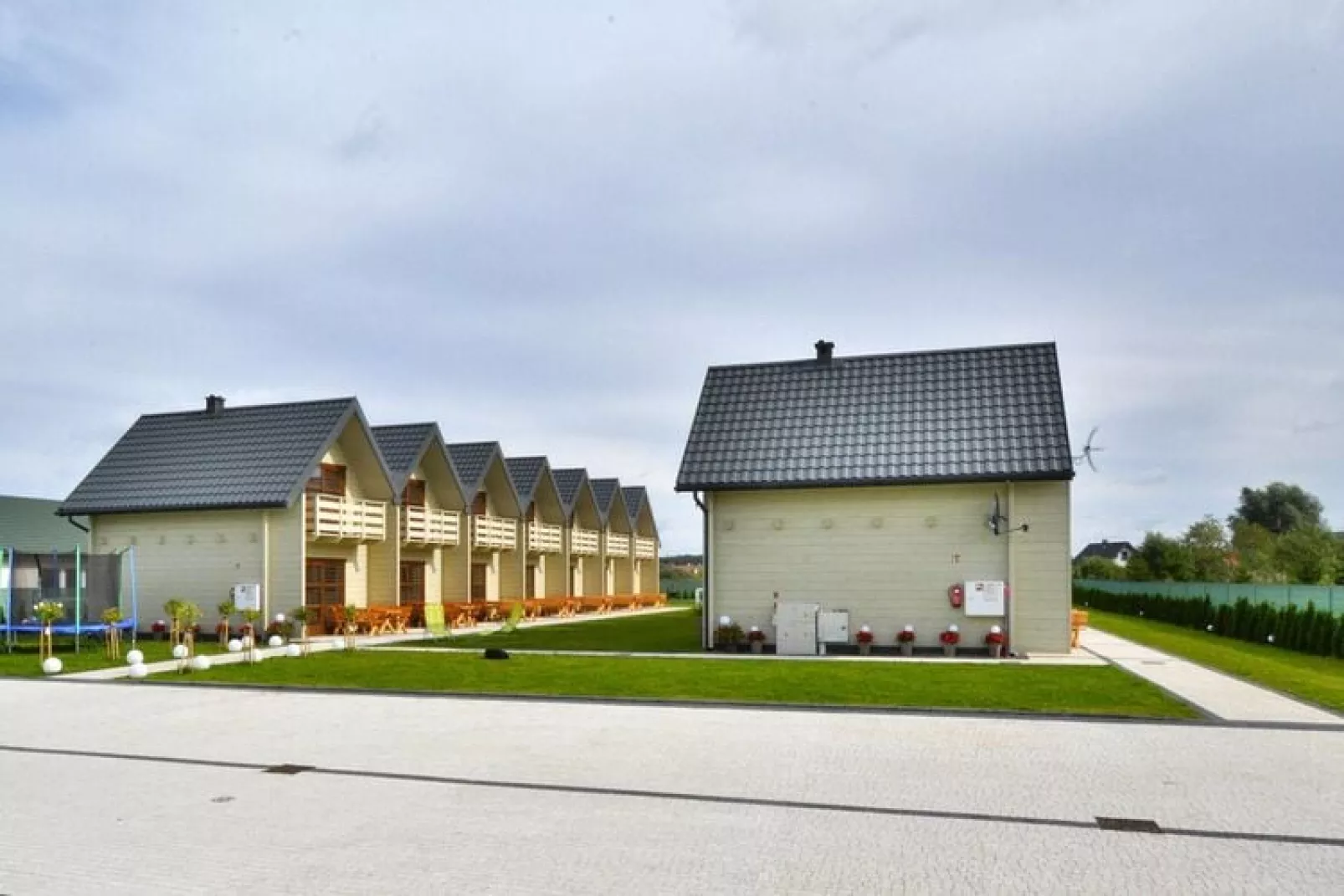 Domy wakacyjne przy Bałtyckiej Grzybowo-Buitenkant zomer