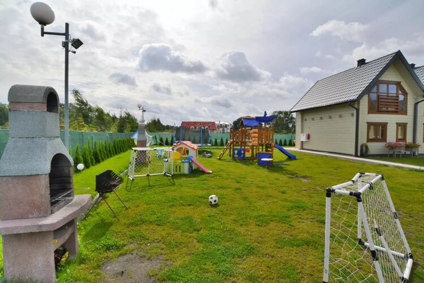 Domy wakacyjne przy Bałtyckiej Grzybowo-Parkfaciliteiten