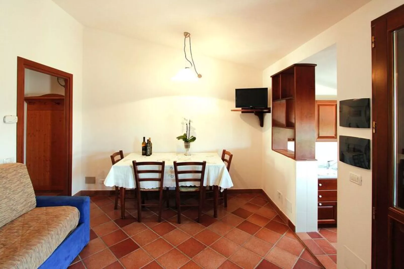 Ferienanlage Antico Borgo I Cancelli Palazzuolo - Type trilo ca 50 qm 1-4 Pax-Woonkamer