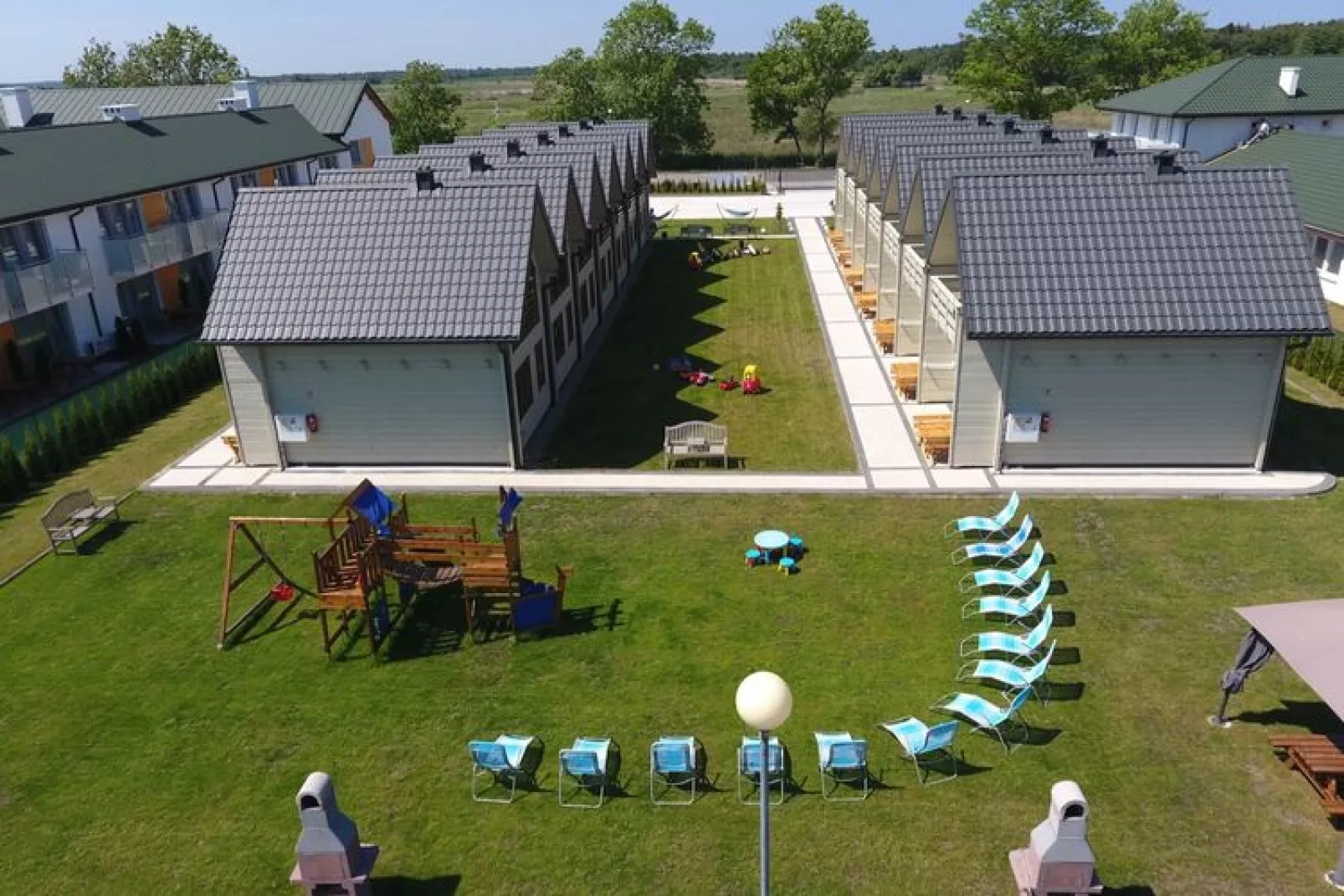 Domy wakacyjne przy Bałtyckiej Grzybowo-Buitenlucht