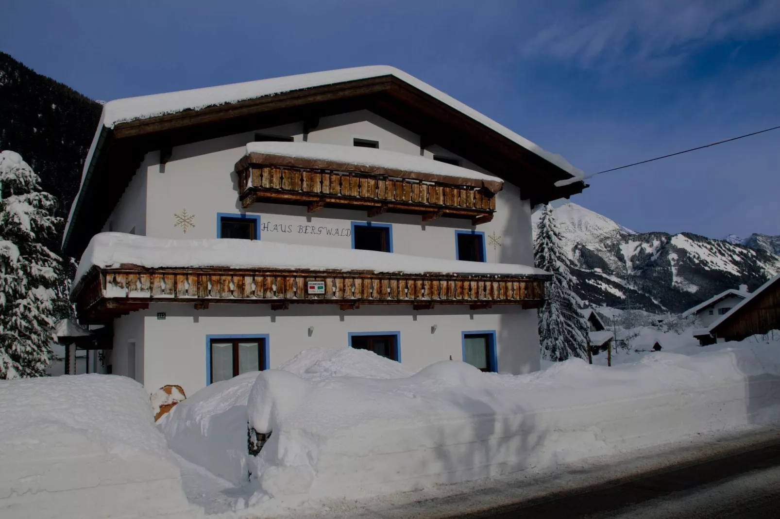 Haus Bergwald TOP 5-Exterieur winter