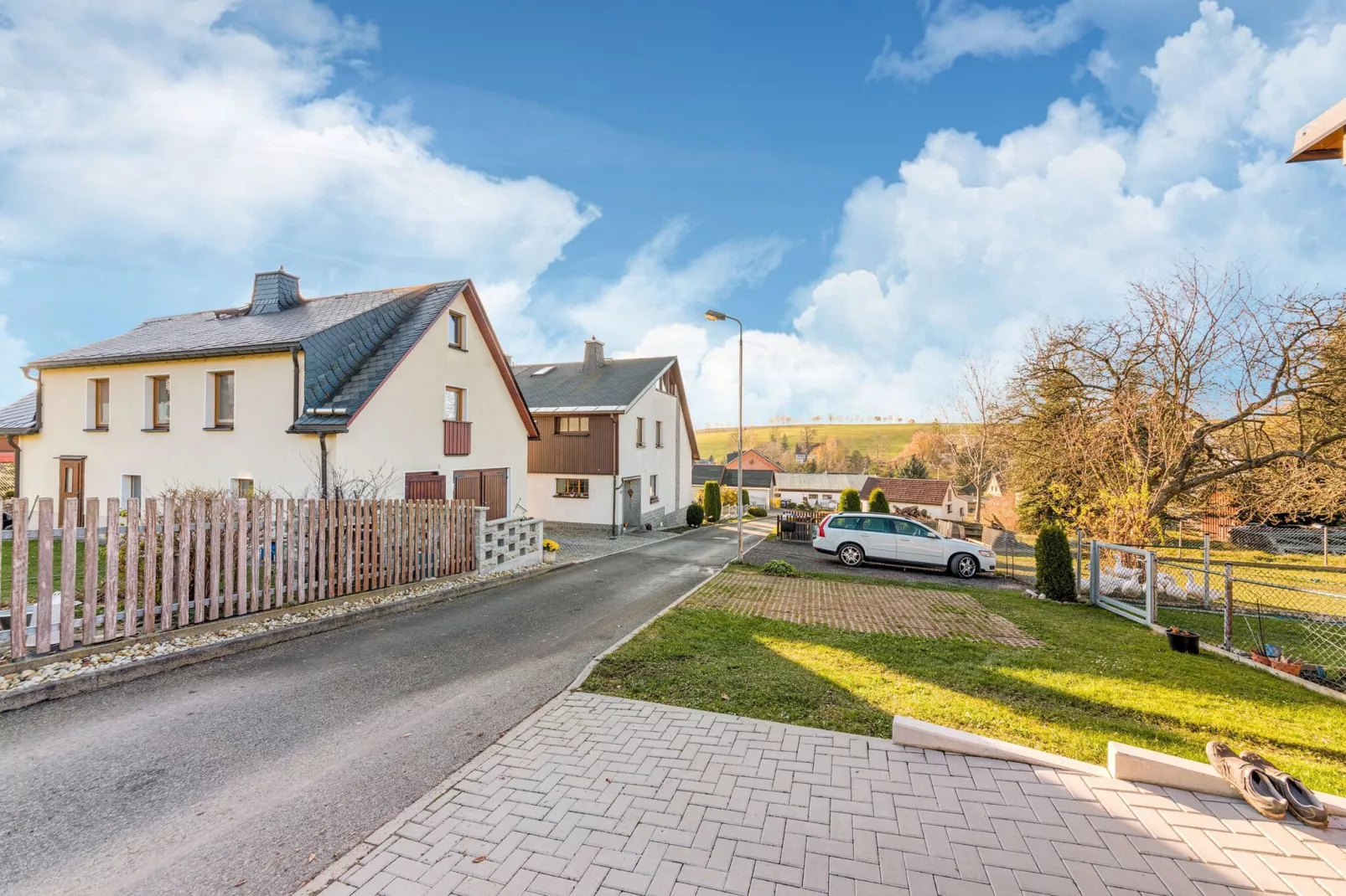 Ferienhaus Crottendorf-Buitenkant zomer