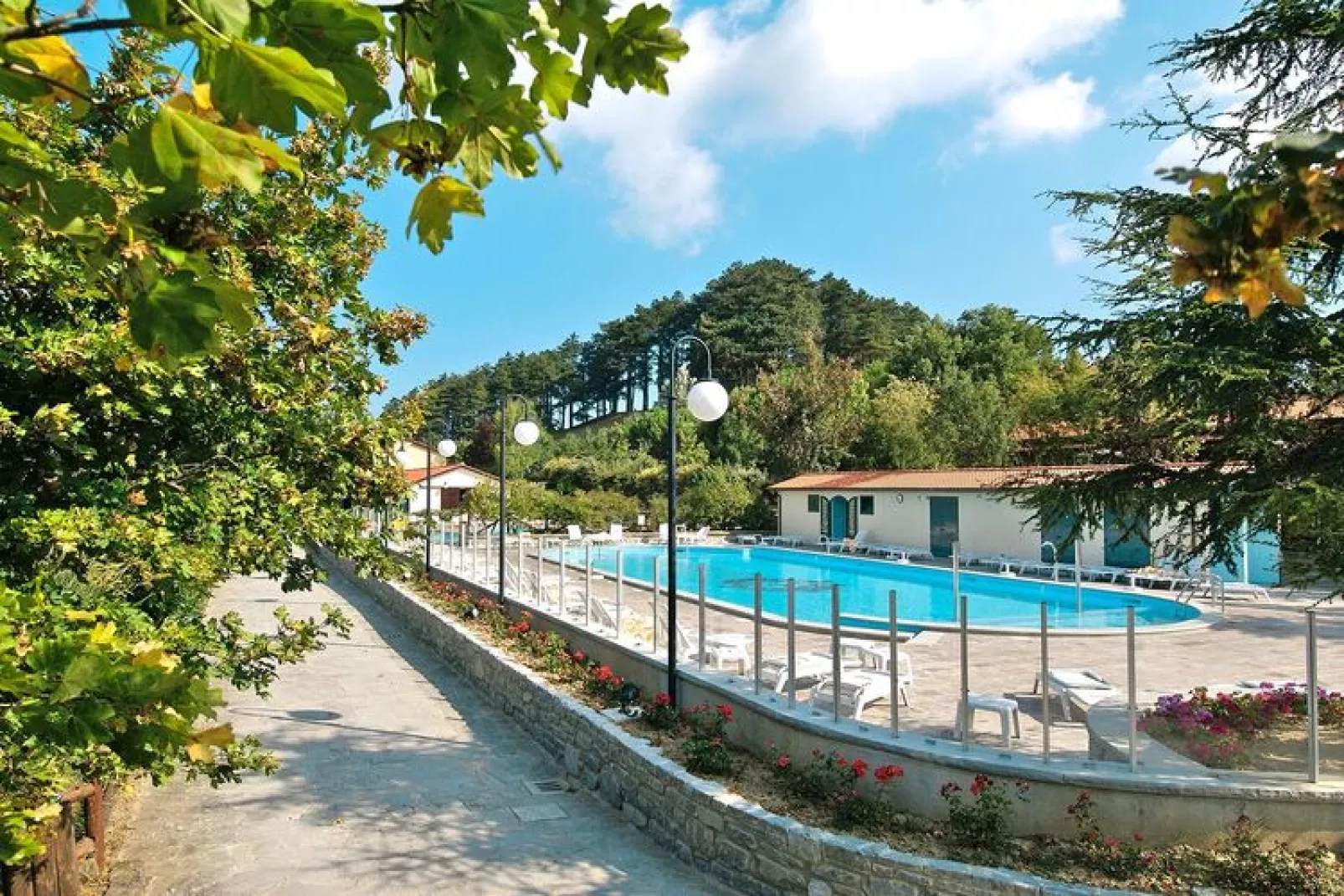 Ferienanlage Antico Borgo I Cancelli Palazzuolo - Type trilo ca 50 qm 1-4 Pax-Zwembad