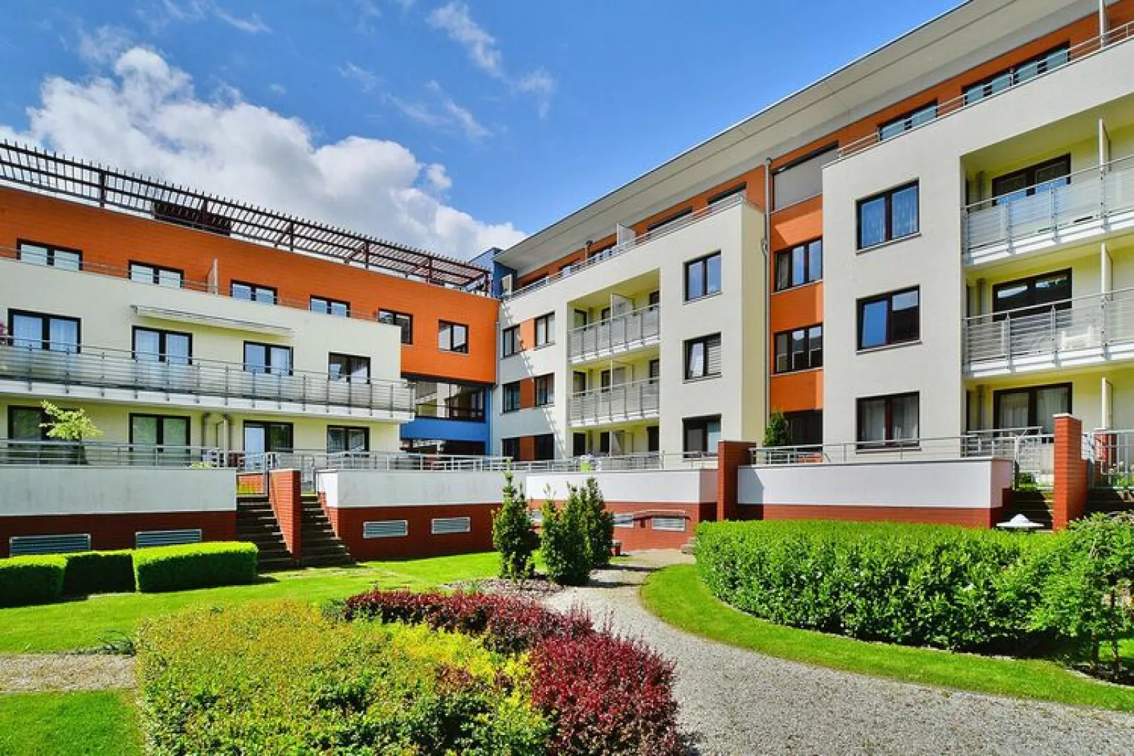 Apartment Kolobrzeg-Buitenkant zomer