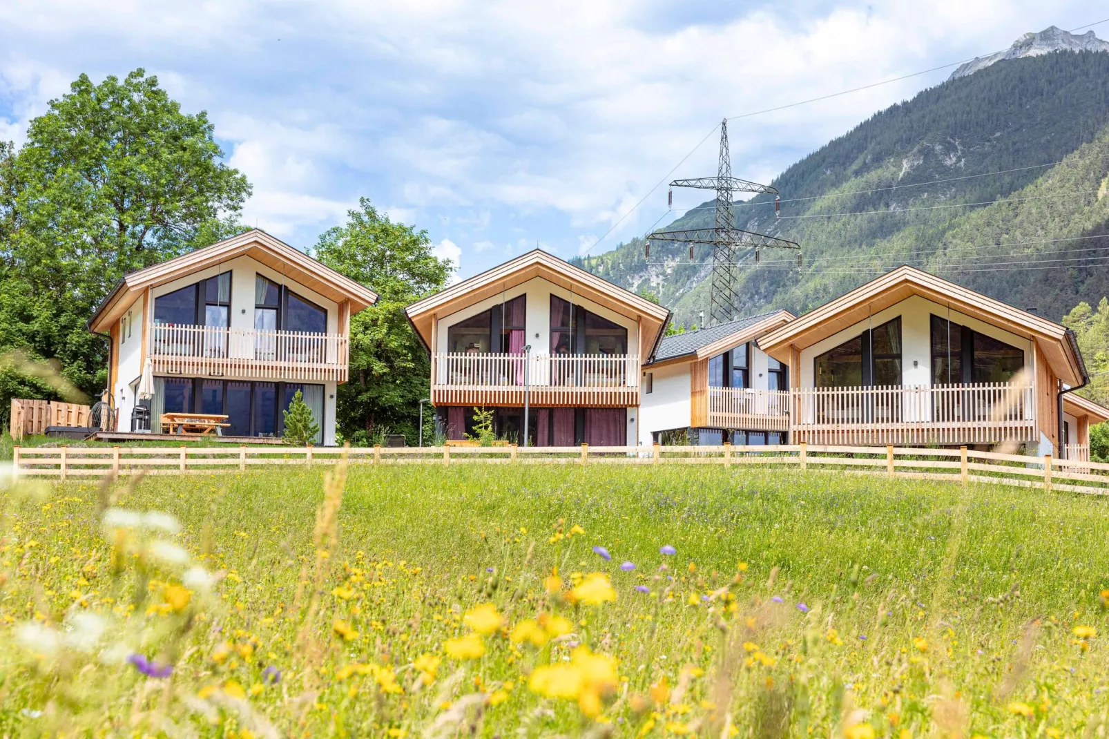Alpenchalets Biberwier 2-Buitenkant zomer