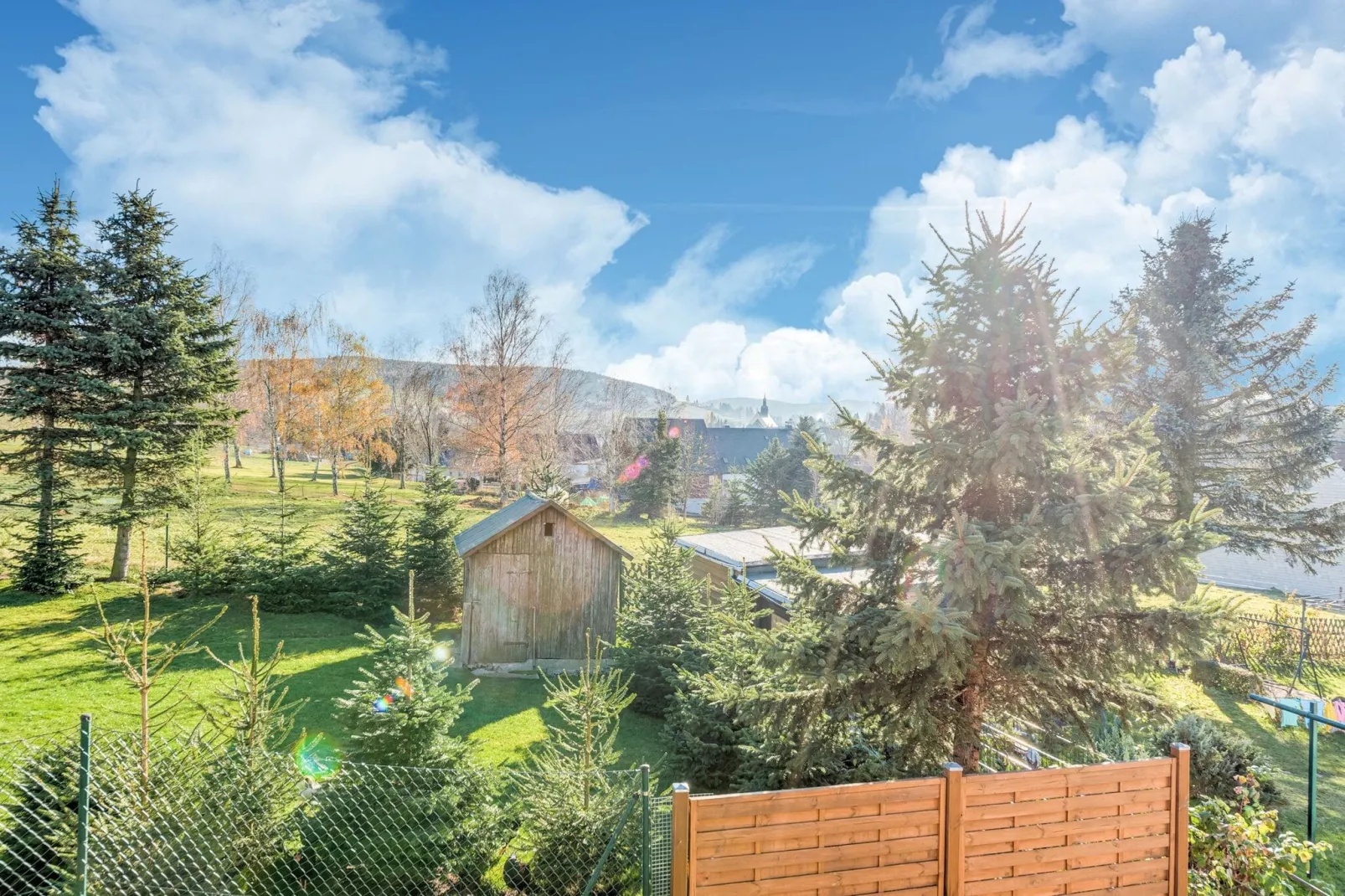 Ferienhaus Crottendorf-Tuinen zomer