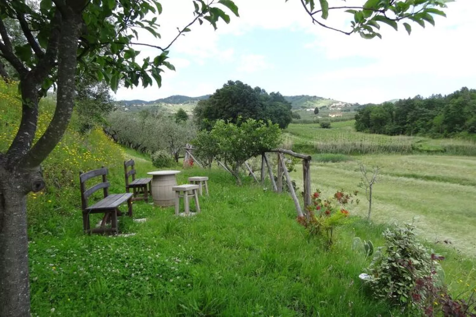 Ferienhaus Cerbaiola Lamporecchio Belegung mit bis zu 4 Personen-Tuinen zomer